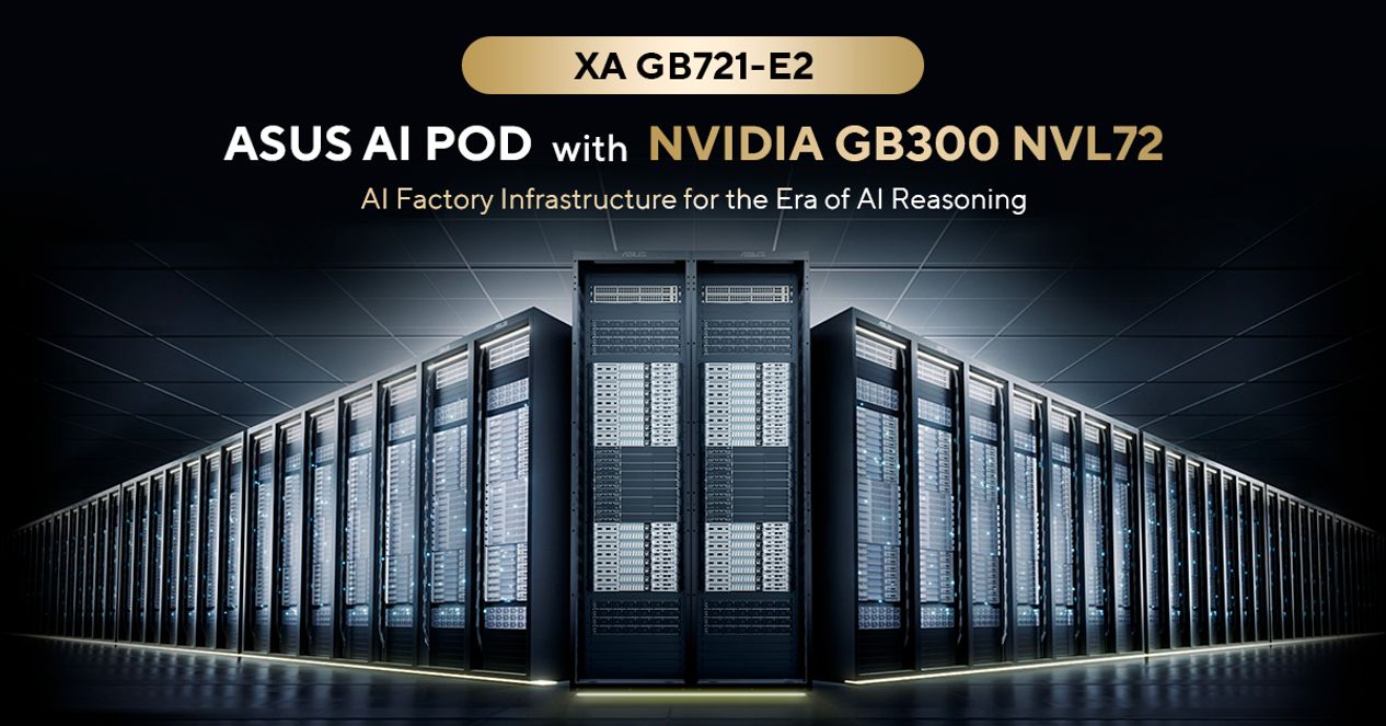 ASUS Rolls Out NVIDIA GB300 NVL72 Rack Solution to Usher in the Next Era of Datacenters